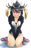 うずくまるイワビー