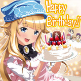 プリプリプリンセスのバースデーカード