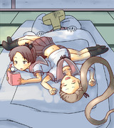 新しい畳と布団の部屋