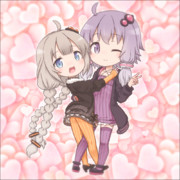 ゆかりさんあかりちゃん