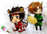 【BASARA】真田主従【けもみみ】