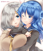 うちらは仲良し姉妹じゃねぇ♪