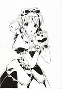 【切り絵】スノーホワイトプリンセス 萩原雪歩