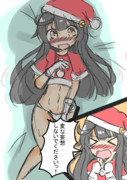 サンタ三日月ちゃんとクリスマス