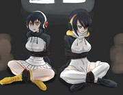 誘拐されたジェーンとコウテイ