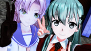 艦娘思い出写真 No.2 ガサと2ショット！