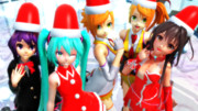 【我が家のボカロ組】メリクリ！！【MMDクリスマス】