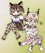 シベリアオオヤマネコ けものフレンズ ニコニコ静画 イラスト