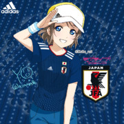 ラブライブ!サンシャイン!!渡辺曜×日本代表2018