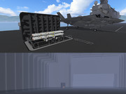 【モデル配布】19,500t型護衛艦用組み込み式弾薬リフトセット