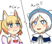 シロイルカと、のじゃロりおじさんの生放送コラボ