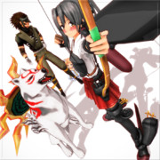 MMDで干支引き継ぎ式【酉→戌】