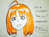 感謝のらくがき