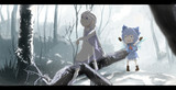 レティとチルノ
