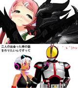 MMDファミリーこの二人のメイン物語作ろうかな