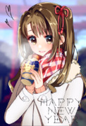 卯月ちゃんと初詣