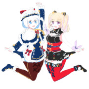 夏と冬のYoutuberらくがき