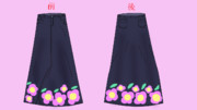 ロングスカート ニコニコ静画 イラスト