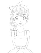 ♣チョコブリッコ／チョッコちゃん♣～北海道民の塗り絵だよ～