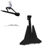 【モデル配布】DA-1型ストックレスアンカー