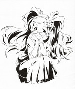 【切り絵】菜の花姫 エミリー