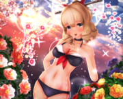 【朝ビキニ：旗風編】私と ご一緒に…♡