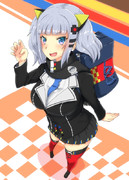 制服月ちゃん