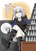 ジャンヌ オルタ ニコニコ静画 イラスト