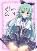 慣れない服は恥ずかしいようで