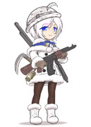 王からしこたま略奪品を奪いご満悦のシロさん