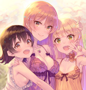 両手に花 ニコニコ静画 イラスト