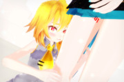 良いふとももに引き寄せられてるちびネル