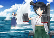 松風「艦隊、砲戦用意！