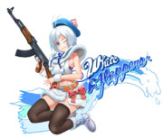 シロちゃんノーズアート（L）