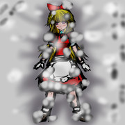 積雪バカリボン