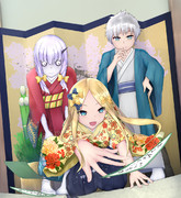 セイレム組のお正月