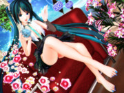 【今日のミクお姉さん】今日も ごいっしょに…♡//