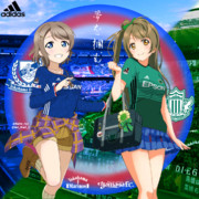 横浜F・マリノス×渡辺曜+松本山雅FC×南ことり