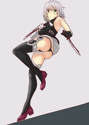 逆手ナイフ ニコニコ静画 イラスト