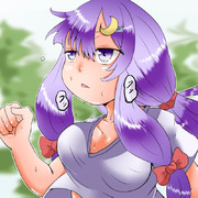 紫もやし ニコニコ静画 イラスト
