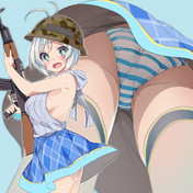 電脳少女youtuberシロ ニコニコ静画 イラスト