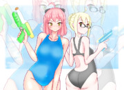 沖田えっちゃんと競泳水着