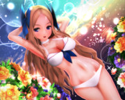 【朝ビキニ：朝風編】白ビキニ はじめました…♡