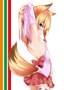 「腋がみたい、なのじゃ？ わ、わきわき～」