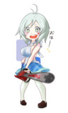 シロ、魔法少女だ～