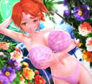 【夜ビキニ：アクィラ編】ぱふぱふ…♡//しちゃう…？//