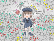 マックスきゅんと忌雷きゅんを1時間でどれだけ描けるか挑戦してみた（ワンドロ）