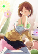 下着のサイズが窮屈な妹