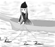 うかい（鵜飼）上手の高木さん