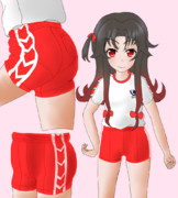 体操服と夜叉神天衣【りゅうおうのおしごと！】